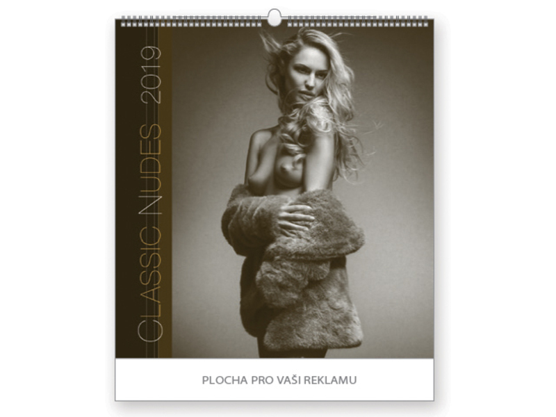 CLASSIC NUDES wall calendar, 45x48 cm