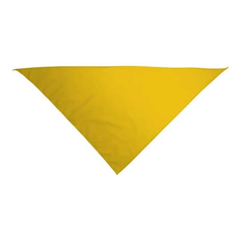 Triangular Handkerchief Gala LEMON YELLOW Adult