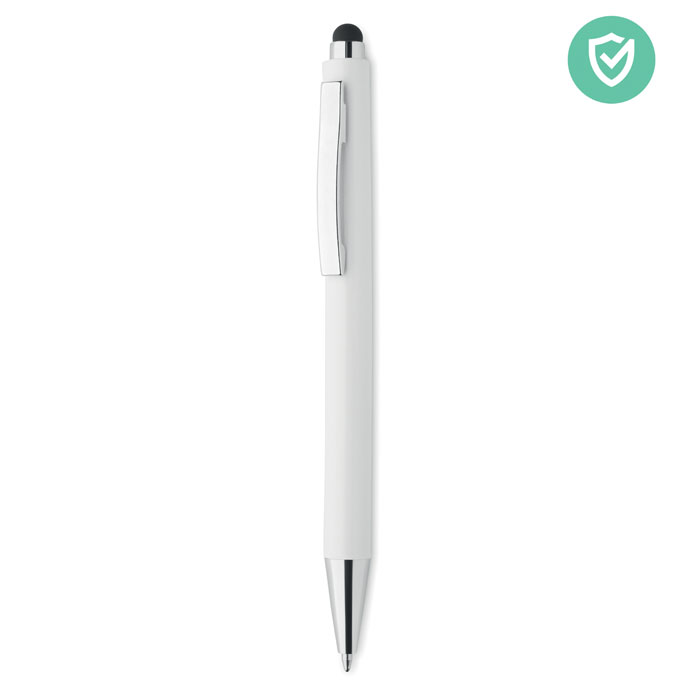 Antibacterial stylus ballpen