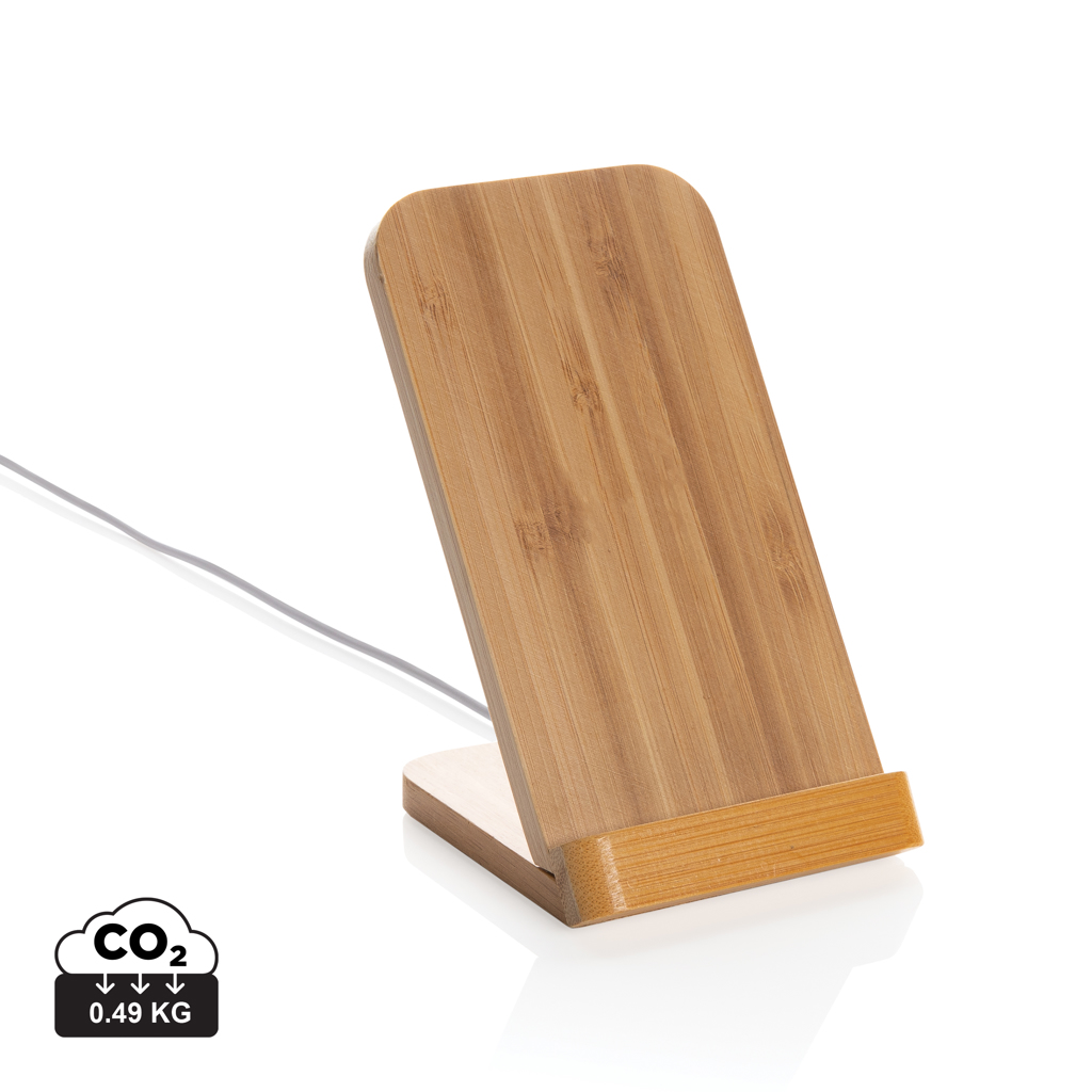 FSC®certified bamboo 5W wireless charging stand
