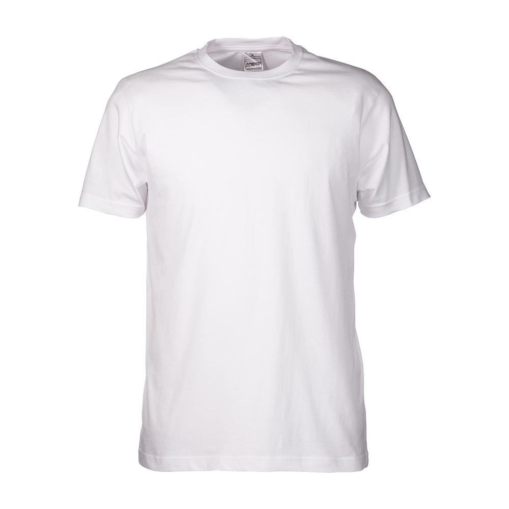 Kids T-shirt (sizes 5-14 years), 100% combed 145 g/m2 cotton White