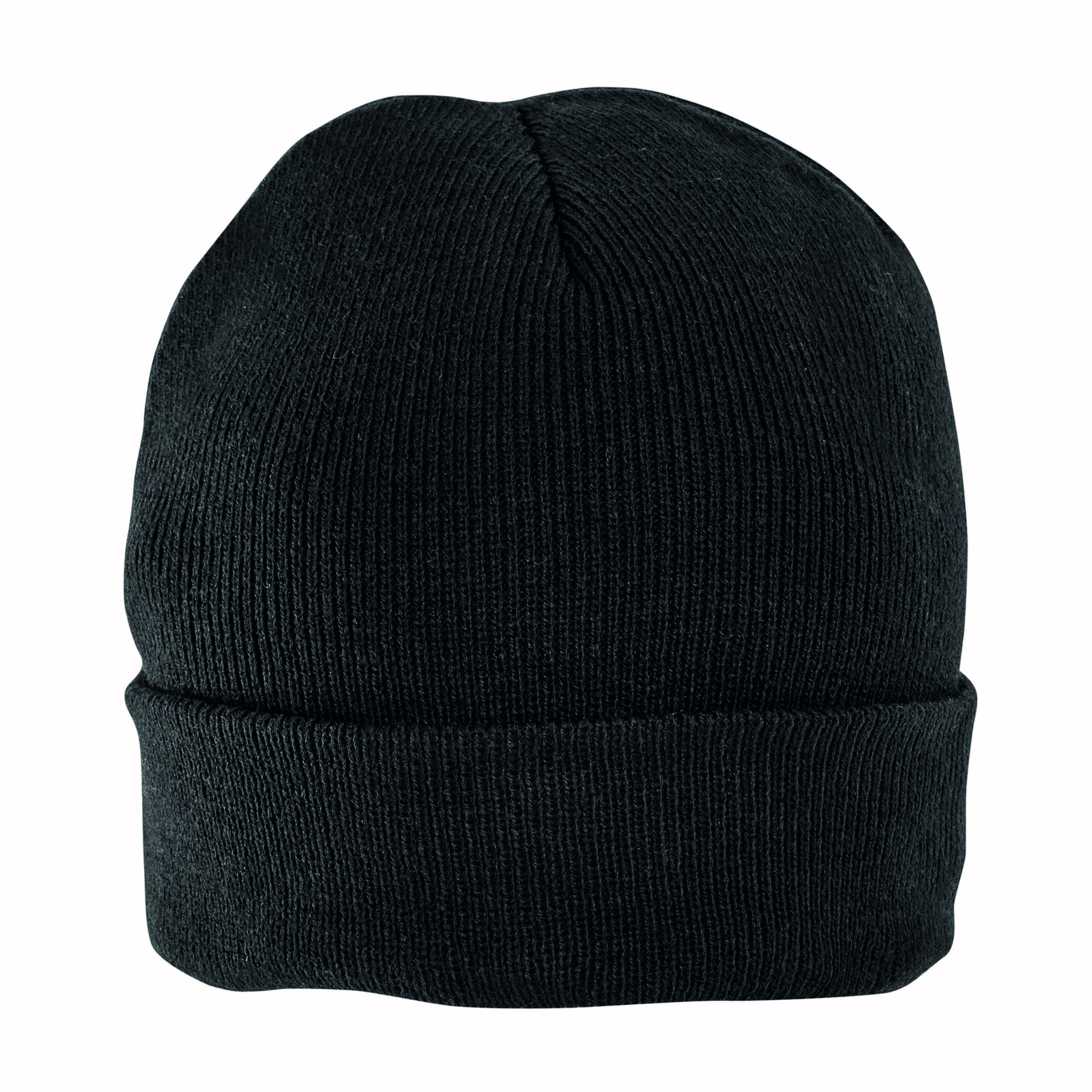 Knitted, 100% acrylic, double-yarn (65-70 g) Concert beanie - warm Black