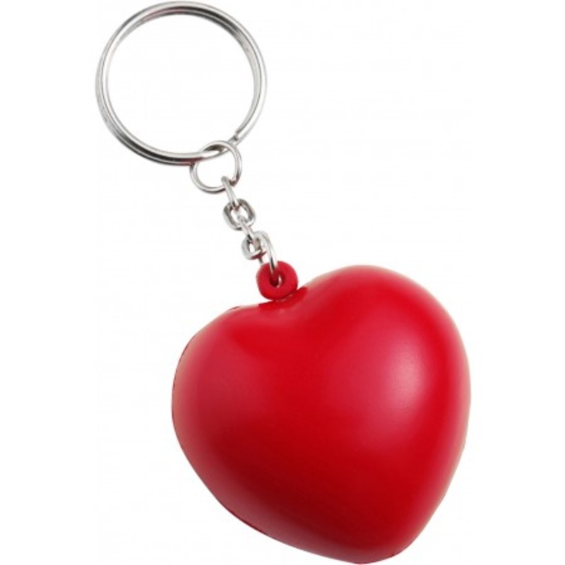 Anti stress heart, key holder