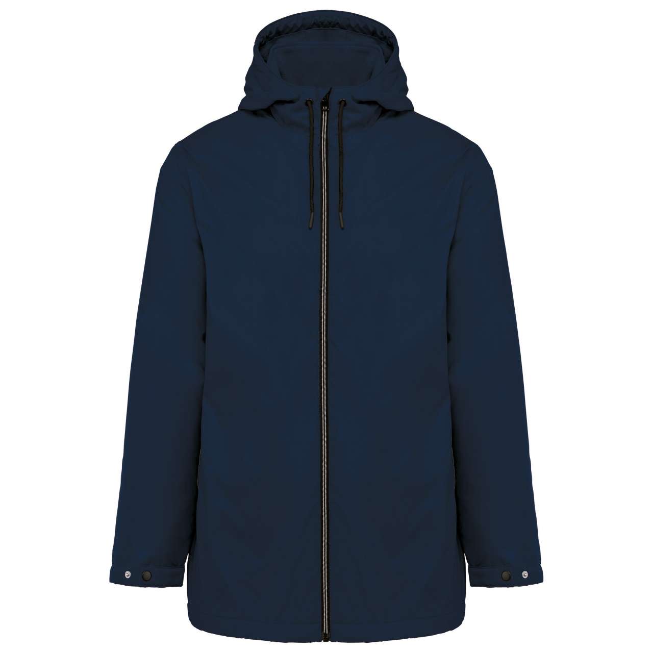 UNISEX HOODED JACKET WITH MICRO-POLARFLEECE LINING