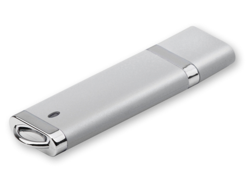 USB FLASH 39 plastic USB FLASH 16 GB supporting interface 2.0, Satin silver