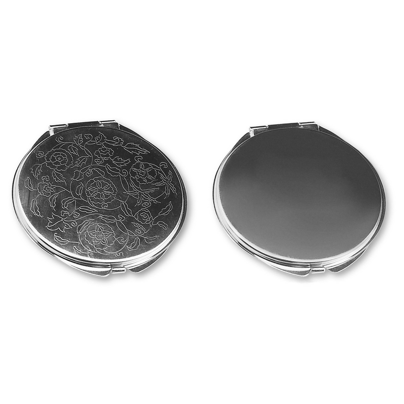 ROUND CASE WITH 2 MIRRORS
