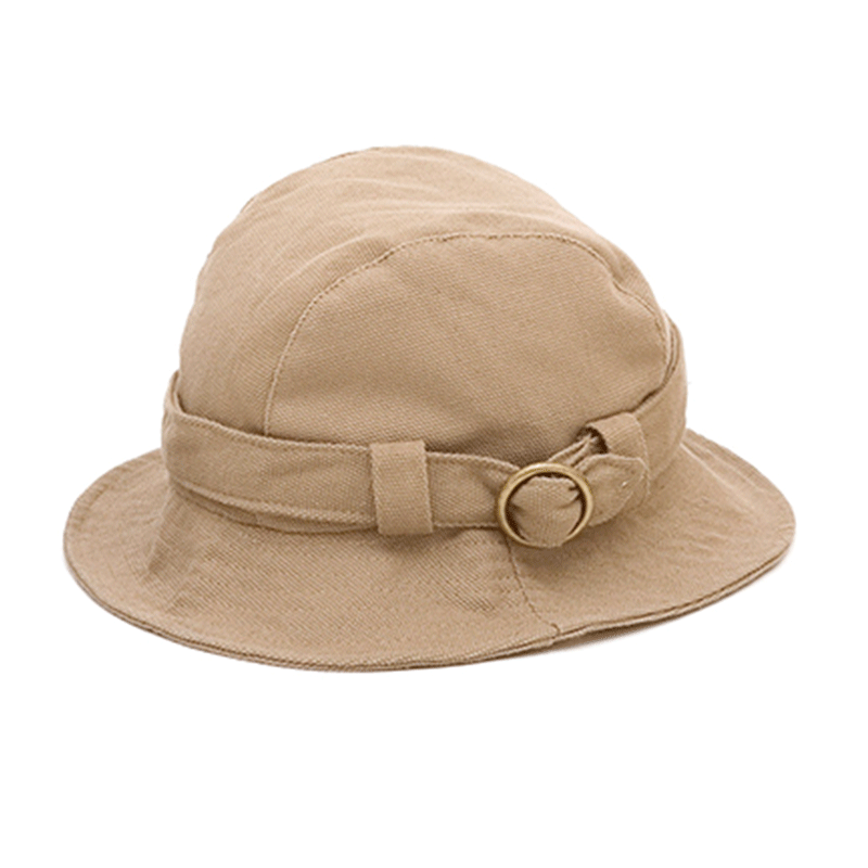 CANVAS LINE BUCKLE HAT